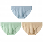 3D vyri&scaron;kos kelnaitės Ledinio &scaron;ilko vasaros Nauji itin ploni permatomi besiūliai seksualūs greitai džiūstantys madingi, kvėpuojantys vyri&scaron;ki apatiniai 3XL