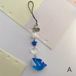 Y2K Estetikos Mobiliojo Telefono Dirželis Animacinis Ryklys Mobiliojo Telefono Virvelė Vandenyno Gyvūnas Telefono Grandinėlė Mergaitėms Raktų Pakabukas