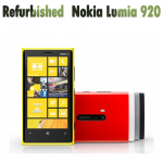 Atnaujintas Nokia Atrakintas Originalus Nokia Lumia 920 GPS WiFi 32GB ROM 1GB RAM 8MP Kamera Mobilusis Telefonas su 1 SIM No charger mėlyna