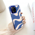 Spalvingas sidabrinis dvipusis kietas dėklas su pie&scaron;iniu, atsparus smūgiams ir kritimams, skirtas Xiaomi Redmi Poco telefonams Redmi Note 9S