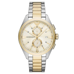 Emporio Armani AR11605 Claudio Chronograph Vyri&scaron;kas laikrodis 43 auksas