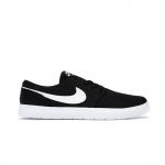 Nike Portmore 2 SB itin lengki juodi balti unisex sportbačiai 880271-010 36