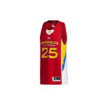 Adidas RMCD Swingman McDonalds Visų žvaigždžių žaidimas Derrick Rose Krep&scaron;inio mar&scaron;kinėliai I&scaron;vykos vyri&scaron;ki mar&scaron;kinėliai Raudoni GI9422 L