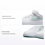 Nike Court Borough Low Recraft PS Baltas Jadas Ledo Žalias Vaikams Sportbačiai Geode-Žalias DV5457-102 28