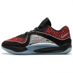 Nike KD 16 EP Slim Reaper Vyri&scaron;ki sportbačiai Juoda Metalinė-Sidabrinė Ry&scaron;kiai Raudona DV2916-004 41