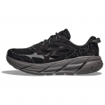 HOKA Clifton L Suede Elite Terrain System - Juodi Satelito Pilki Unisex Sportbačiai 1150910-BCKST 42