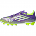 Adidas F50 League MG Universalūs Patogūs Stilingi Žemi Vaikų Futbolo Batai Vaikų Futbolo Batai Violetiniai Balti Ry&scaron;kiai Citrininiai Geltoni JH7752 28