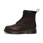 Dr. Martens 1460 Odiniai apvalianosės suvarstomi aulinukai Unisex aulinukai Tamsiai rudi 27816201 37