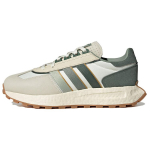Adidas Originals Retropy E5 Audinys Patogūs Lengvi Neslystantys Žemi Stiliaus Laisvalaikio Batai Unisex Sportbačiai Žali Balti IE0499 36