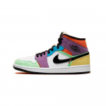 Air Jordan 1 Mid SE Daugiaspalvis Kaitrinė lemputė EU 38 įvairiaspalvis