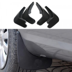 4 vnt./rinkinys Purvasaugiai Ford Fiesta MK7 2009-2017 Purvo atmu&scaron;alai Sparnų apsaugos nuo purslų Priekiniai Galiniai ABS Aksesuarai juoda