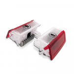 Courtesi Nenusilpstantis Pasveikinimo Ap&scaron;vietimas, Durų Lempa Logotipas Mandagumo Lempa Automobiliams, LED Logotipas