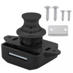 Mygtuko užraktas, cinko lydinio priekaba irklasinė spyna RV spintelės skląsčiai ir skląsčiai, skirti RV jachtos valčiai namų valčiai priekabai juoda