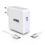 Chargeur et c&acirc;ble d'alimentation PC Urban Factory CHARGEUR 100 W USB-C GAN ECO - FRIENDLY balta