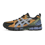 ASICS Gel Kahana 8 Amortizuojantis, Kvėpuojantis ir Atsparus Dizainas Žemi Takų Bėgimo Batai Vyri&scaron;ki Juodi Rudi Sportbačiai 1011B998-002 39