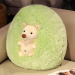 Imituojama ilgaplaukio ežio lėlė, mieganti apkabinama pliu&scaron;inė žaislinė, miela gyvūno pagalvė, komforto lėlė, dovana 60cm1.8kg