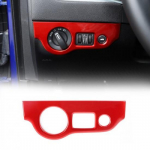 Automobilio priekinių žibintų jungiklio mygtuko panelės apdailos dangtelis Dodge Charger 10+/Challenger 15