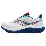 Saucony Triumph 23 Universalūs patogūs bėgimo bateliai Unisex sportbačiai Balti Mėlyni S31023-560 42