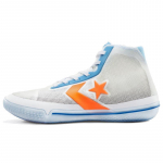 Converse All Star Pro BB amortizuojantys auk&scaron;takulniai krep&scaron;inio batai Unisex Balti ir mėlyni