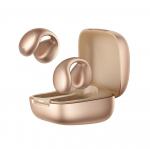 Anker Soundcore C40i Wireless Earbuds with Ear IPX4 Up to 21 Hours of Rose Gold (Bluetooth 5.4) Open-Ear Cuffs, Waterproof, Playtime, Multi-Point