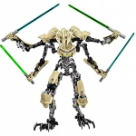 Kar&scaron;tas 32cm Ksz714 Žvaigždės Žaislas Anime Veiksmo Figūrėlė Robotas Grievous Su Kardžiu Rankena Kovos Modelis Statybinės Detalės Dovanos OPP BAG