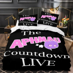 Aphmau Patalynės Komplektas 3D Spausdintas Tinka Miegamajam Antklodės Užvalkalų Komplektas Su Pagalvių Užvalkalais Vaikams Namų Tekstilė EU Single(135*200cm)3pcs