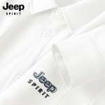 JEEP SPIRIT Vyri&scaron;ki ledo &scaron;ilko ilgomis rankovėmis laisvalaikio mar&scaron;kiniai XL