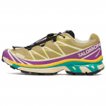 SALOMON XT 6 Žemi Kalnų Žygio Batai Unisex Ruda Geltona 478865 43⅓
