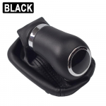 Automatinis Mercedes Benz pavarų perjungimo svirties rankenėlė, svirtis, odinė apsauga, bagažinės dangtelis Benz Viano/Senam Vito/W639 2010-2015 Automatic Black