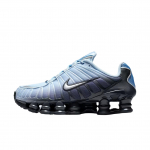 Nike Shox TL Antracito &Scaron;viesiai Armijos Mėlynos Moteri&scaron;ki Sportbačiai Metaliniai-Sidabriniai IO1912-060 37.5