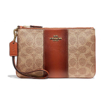 Coach Delninukė 19 Monogramos Metalinis Logotipas Drobė Ir Oda Mahjong Krep&scaron;ys Moteri&scaron;ka Delninukė Raudonai Ruda 32445-B4NQ4 Basic Set (Bag+Dust Bag)