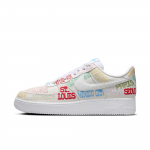 Nike Air Force 1 Low Pasaulinis turas - Balti unisex sportbačiai II1549-100 40.5