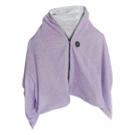 Elektrine &scaron;ildoma skara antklodė Reguliuojama temperatūros kontrolė Greito &scaron;ildymo technologija Užtrauktuko dizainas USB &scaron;ildoma antklodė skara violetinė