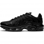 Nike Air Max Plus Atsparūs trinčiai Žemi Bėgimo Bateliai Vaikams Juodi CD0609-001