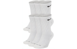 Nike Everyday Plus kojinės vyri&scaron;kos 1 rinkinys 6 poros Baltos SX6897-100 S