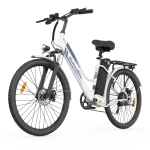 ZAZAWORK C26 Pro Miesto elektrinis dviratis 250W variklis 36V20Ah baterija 26 colių plačios padangos 25KM/H greitis 120KM nuotolis E-dviratis su dviem sėdynėmis
