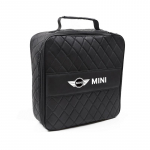 Automobilinė odinė laikymo krep&scaron;ys Didelės talpos Automobilio bagažinės rankinė MINI WORKS Cooper JCW Countryman Clubman Cabrio Paceman Coupe R56