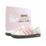 Adidas VL COURT 2.0 Rožinis me&scaron;kiukas Mielas, Specialus pirkinių mai&scaron;elis Atsparus trinčiai Žemi sportbačiai Vokiečių armijos sportbačiai Unisex Rožinis JI0497(Team1800-SBOX) 38