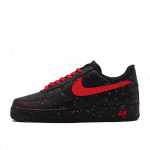 Nike Air Force 1 Scarlet Dot Atsparūs trinčiai Neslystantys žemi krep&scaron;inio batai Unisex Juodi Raudoni cw2288001(Team1039-) 38.5