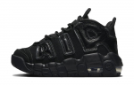 Nike Air More Uptempo PS 'Juoda Antracito' 28