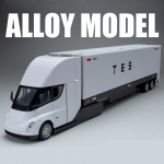 1:32 pusiau lydinio elektrinis puspriekabės vilkiko automobilio modelis, metalinis konteinerių transportavimo sunkvežimio transporto priemonės automobilio modelis, garso ir &scaron;viesos žaislai balta