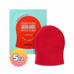 [Laundryou] &Scaron;velnus raudonas kūno &scaron;veitimo pir&scaron;tinė, 5 vnt. pakuotė (23ml &times; 5vnt) - Pažangus kūno pavir&scaron;iaus ne&scaron;varumų &scaron;alinimo ir odos lyginimo du&scaron;o pir&scaron;tinė