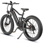 Elektrinis dviratis - Maxturn MX1-BLACK - 500 W variklis - 48V 13Ah baterija - Nuvažiuojamas atstumas 80&ndash;100 km - 26 ratai