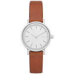 SKAGEN Laikrodis Moteri&scaron;kas Kvarcinis Laikrodis / Plieninio Kvarco Sidabrinis 26mm SKW2440 sidabras