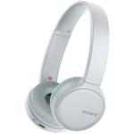 Sony WH-CH510 W Belaidės ausinės ant ausų, Bluetooth, AAC, Iki 35 valandų baterija, Mikrofonas, 2019 m. modelis, Baltos balta