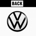 Volkswagen VW Golf 6 Mk6 Golf 7 7.5 8 VARIANT Polo 2013-2023 Automobilio Priekinio Variklio Dangčio Emblema Bagažinės Ženklelis Priekinių Grotelių Logotipo Lipdukas GOLF7 MK7 2014-2017