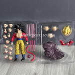 Dragon Ball Z Son Goku figūrėlė SHF S.H.Figuarts Ssj4 Super Saiyan 4 Nevaldoma Jėga Veiksmo figūrėlės Modeliniai žaislai Gimtadienio dovanos black