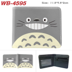 Mano kaimynas Totoro Monetinė Didelės talpos Pilnakolorė spauda Trumpas kortelių laikiklis Anime piniginė Odinė piniginė Dovana 1 vnt. Folding