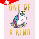 &bdquo;Pasidaryk pats&ldquo; deimantiniai paveikslai &bdquo;Kind Unicorn&ldquo; Apvalūs deimantiniai paveikslų rinkiniai Deimantiniai siuvinėjimai Siuvinėjimas kryželiu 20X30