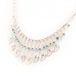 Les Tr&eacute;sors De Lily [C4366] - Collier Cr&eacute;ateur 'Cristal' Turquoise turkis